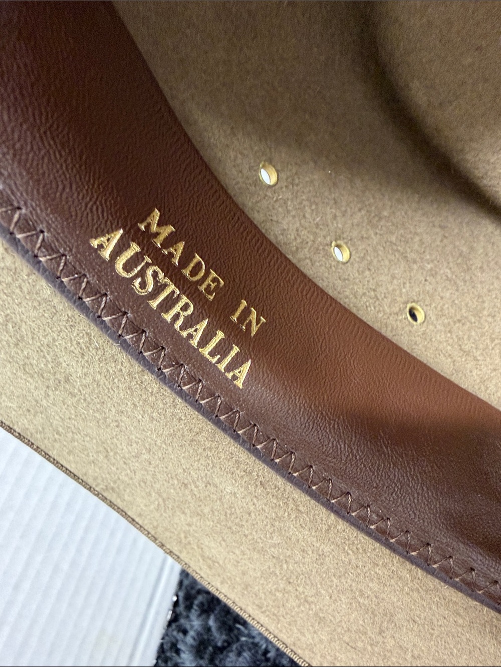 Akubra hat. In excellent condition. - Picture 7 of 8